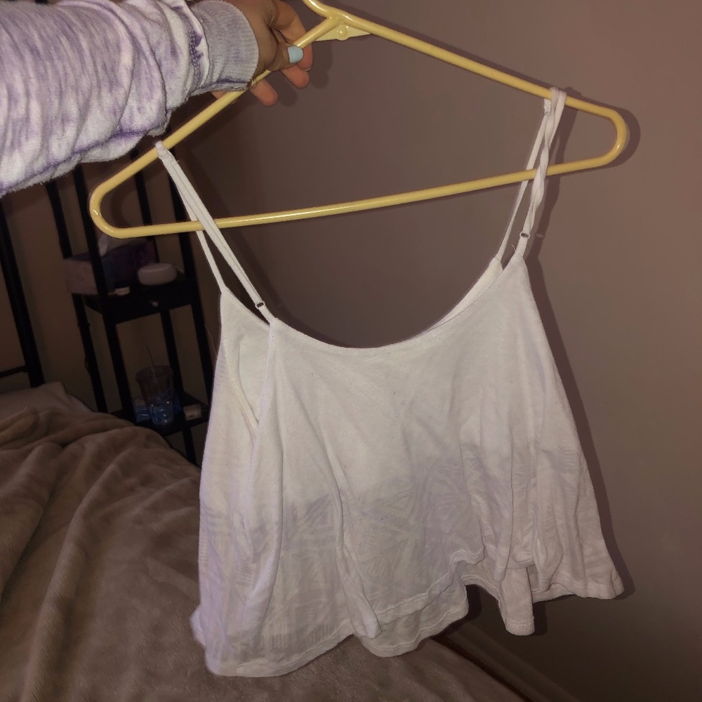 Casual White Tank Top